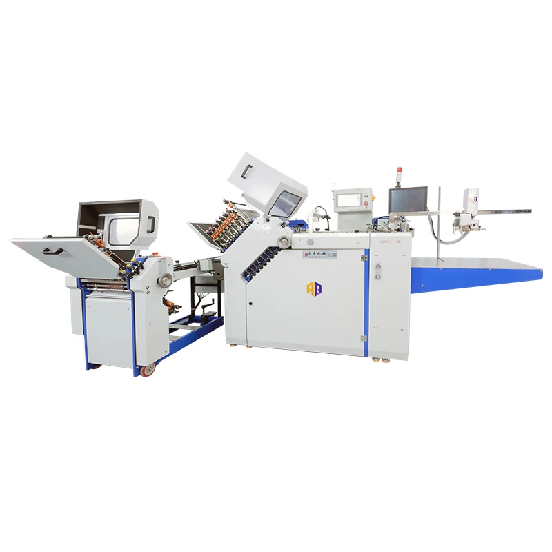 Промышленная заводская цена, Складная машина для складывания бумаги с перекрестной складкой