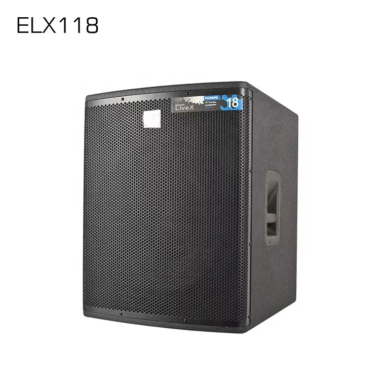 ELX118 18Inch Subwoofer Bass Speaker Subwoofer Box Subwoofer 18 Inch