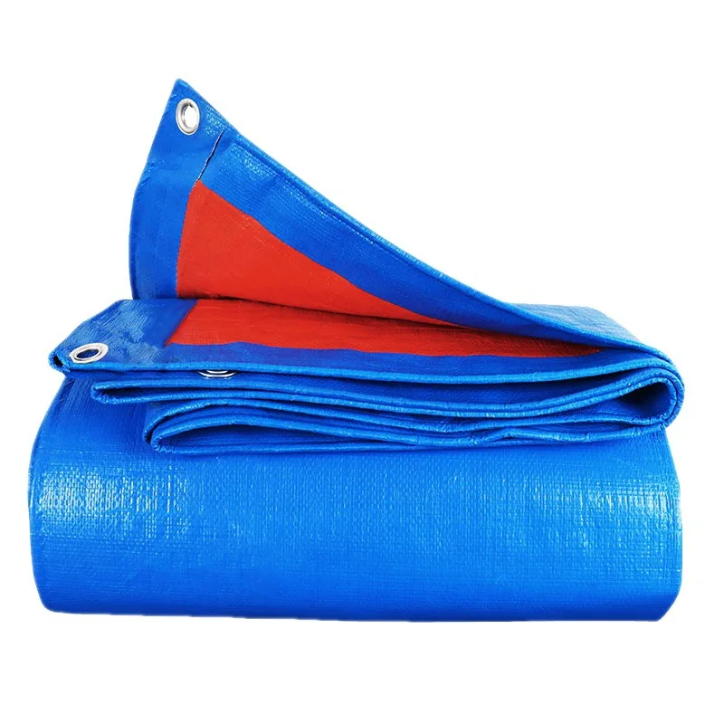 PE plastic waterproof polyethylene tarpaulin canvas wear-resistant poly tarp cargo yard south Korean rain cloth pe tarpaulin