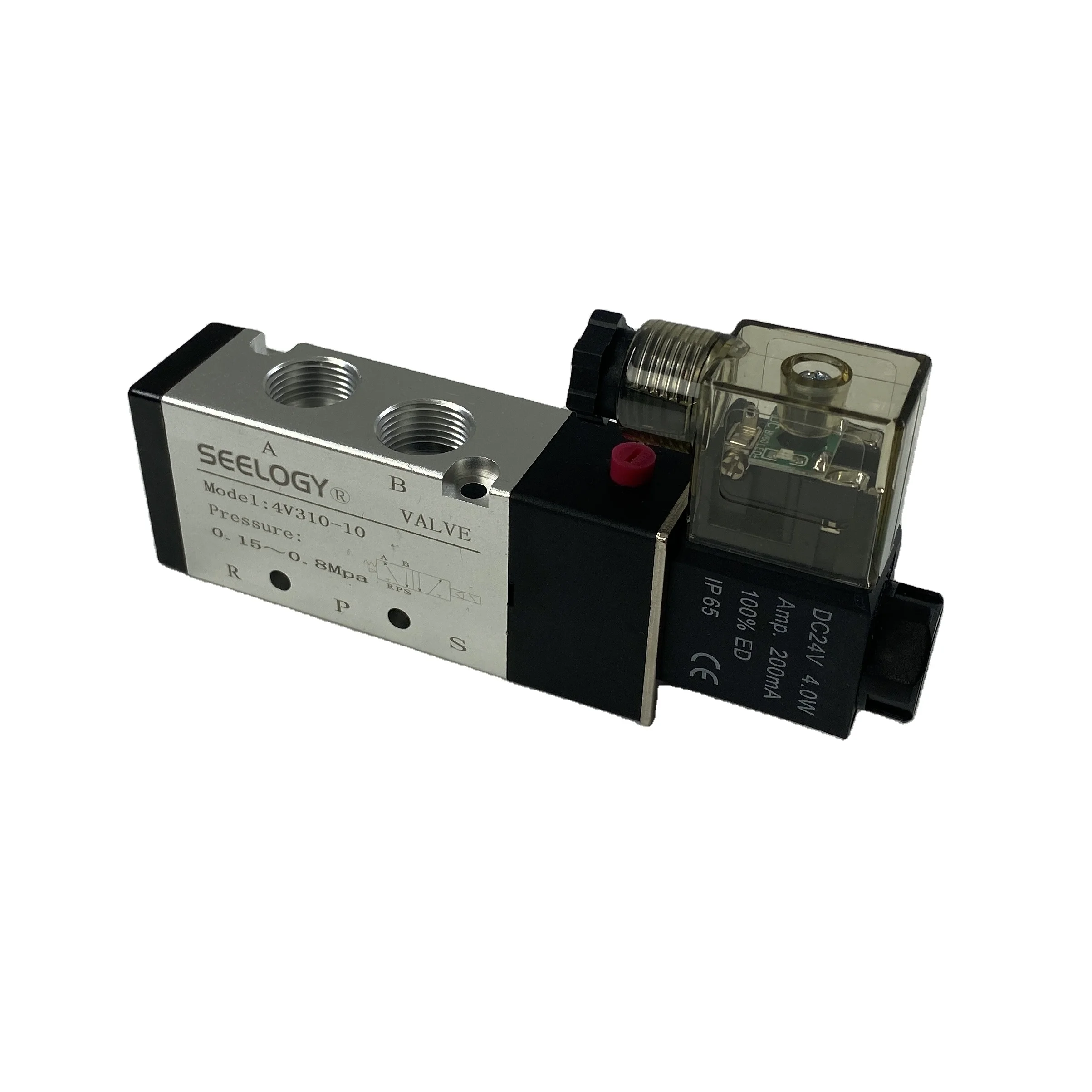 5/2 way 4v310-10 высококачественный пневматический Соленоидный клапан из сплава, предохранительный клапан