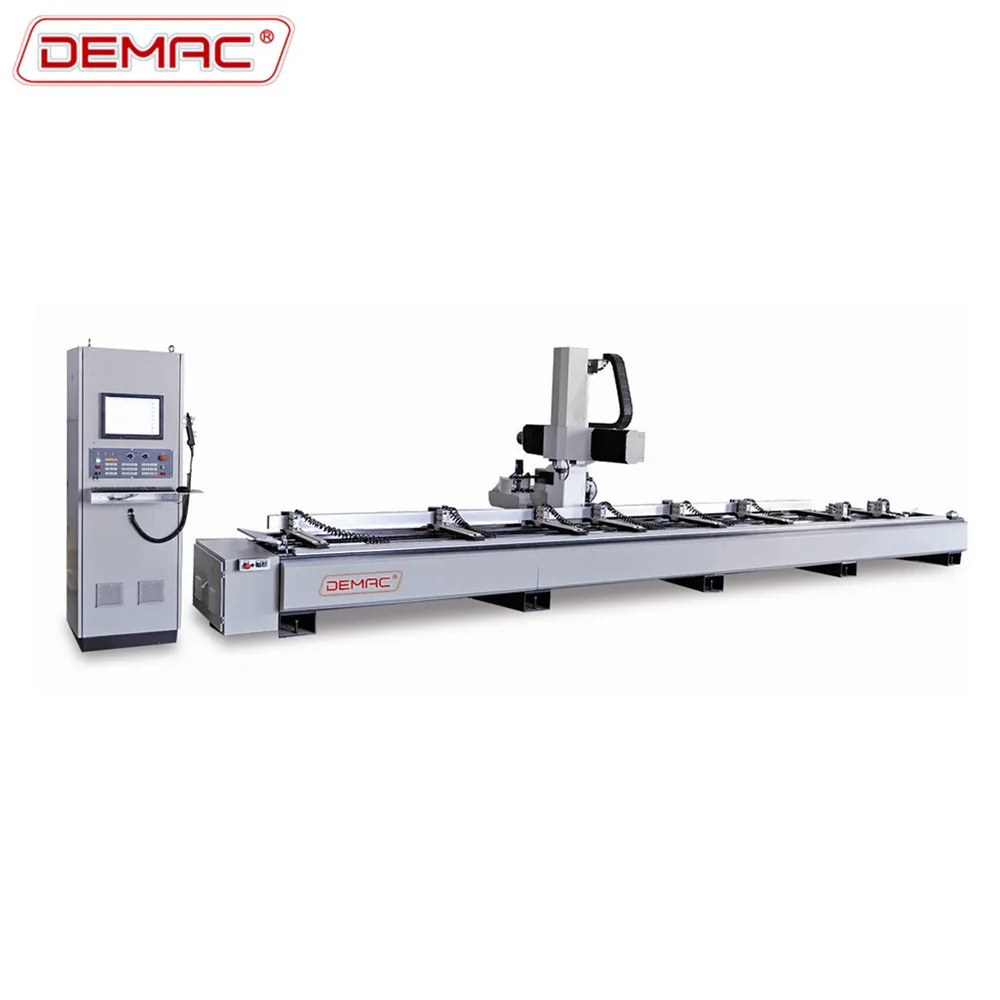 CNC 3 to 5 axis Aluminum Window Making Machine Profile End Face Milling Machine