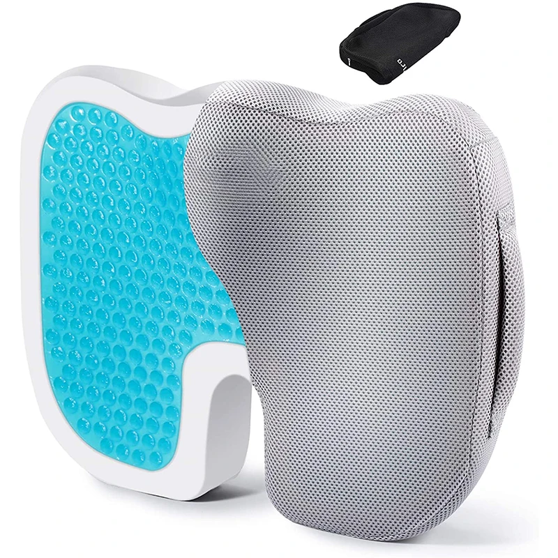 Офисное автомобильное кресло, сидячее удобное и дышащее утолщенное гелевое сиденье с охлаждением