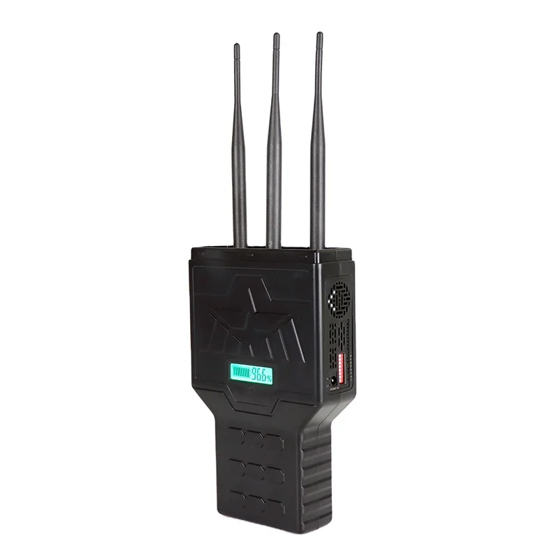 High Power 3 Bands Handheld WIFI Bluetooth anti Signal bocking router repeater