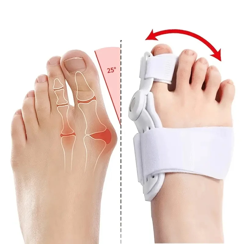 Orthopedic Bunion Braces Splint Regulator Relief Pain Big Toe Separators Straightener Feet Care Corrector Hallux Valgus