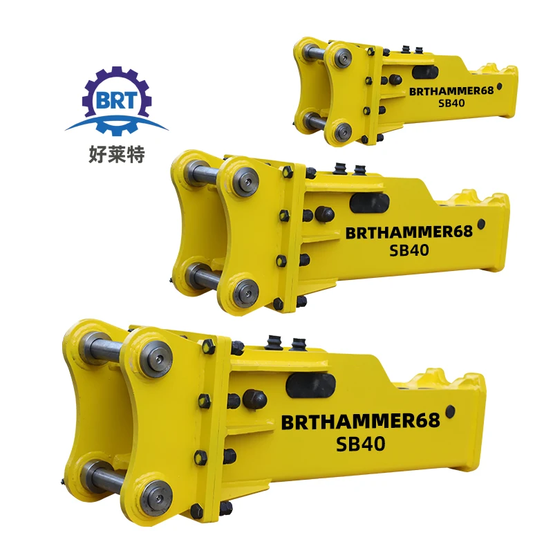 SB30 Silence hydraulic komac breaker hammer for excavator hydraulic breaker