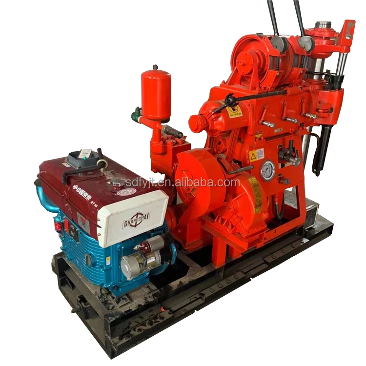 2024hot sale best price of 25KN Maximum lifting weight (one speed single rope)  GK-200 geological exploration rig