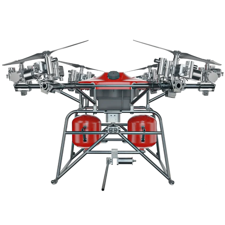 High quality fire extinguishing for high building forest factory hospital school Dry Powder Spraying Fire Fighting UAV