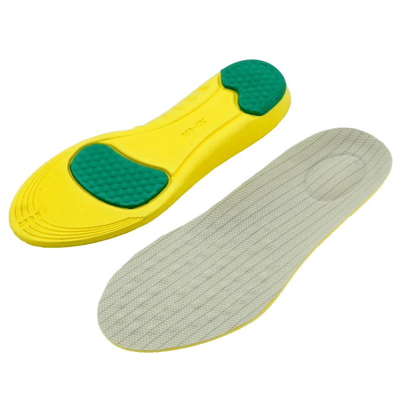 Shock Absorption Breathable 4D Anti-Slip Sport Insole With Massage Design