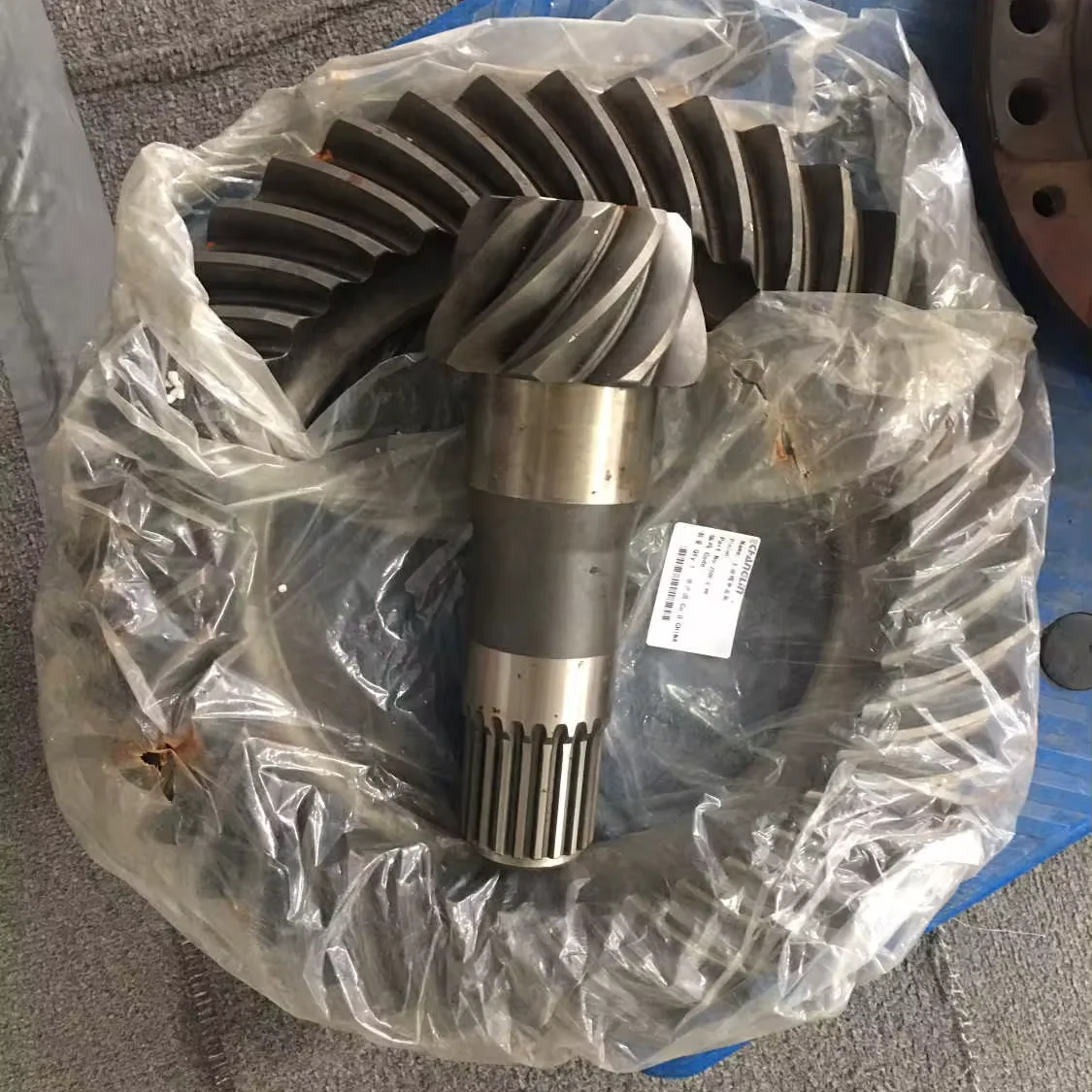 Changlin Wheel Loader ZZL50G-7 Axle Spare Parts Z50F.6-48 Bevel Crown Gear Drive Pinion