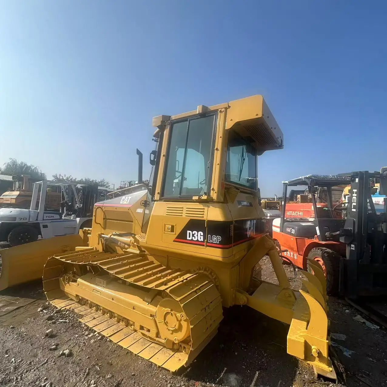 Original used CAT D3G bulldozer second hand earthmover CAT D6G  D3G pushdozer in good condition with low price