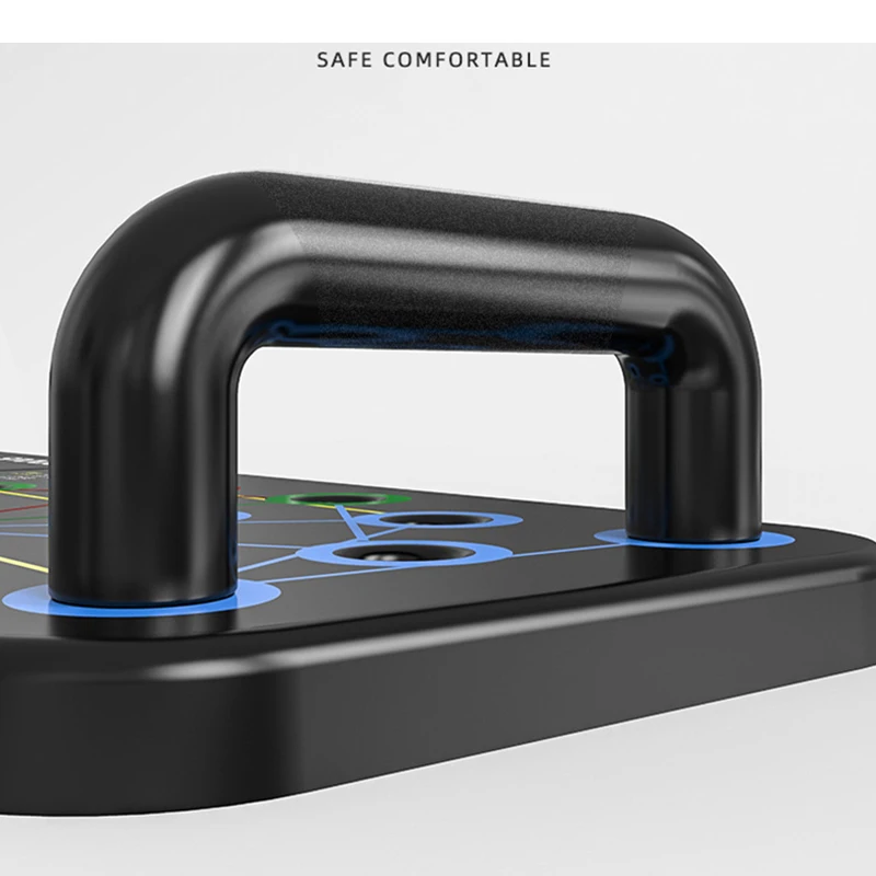 9 way Comprehensive Fitness Exercise Workout Folding Push-Up Stands board Push Ups Rack Board