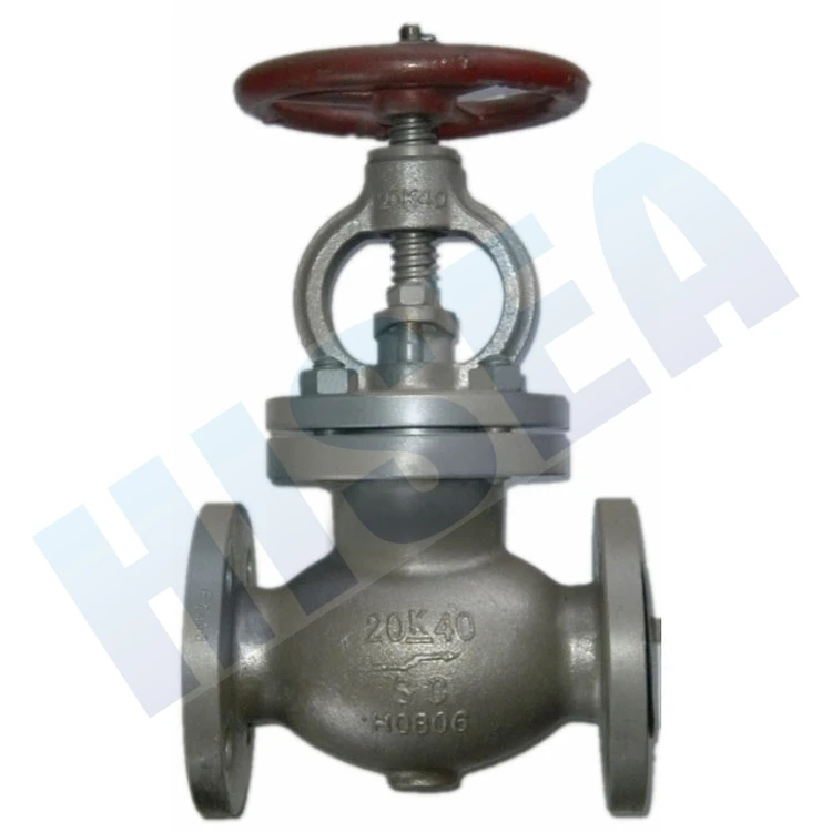 
JIS F7311 5k marine cast steel globe valve screw down non return check valves 