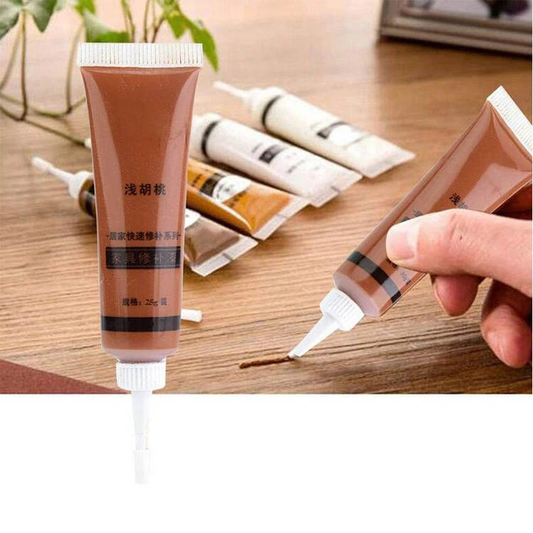 
Repair Fix Wood Furniture Scratch Filler Remover Marker Cream Wax Fast Patching Touch Up Kit 
