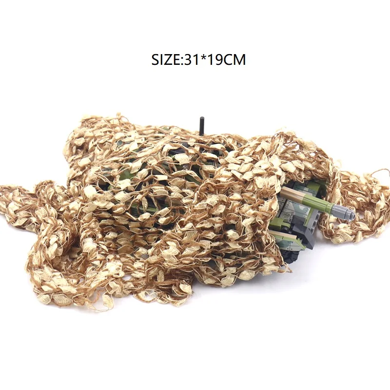 MOC Camo Net Fabric Camouflage Netting Sunshade Mesh Nets Hunting Blind Shooting Military Theme Party Decorations