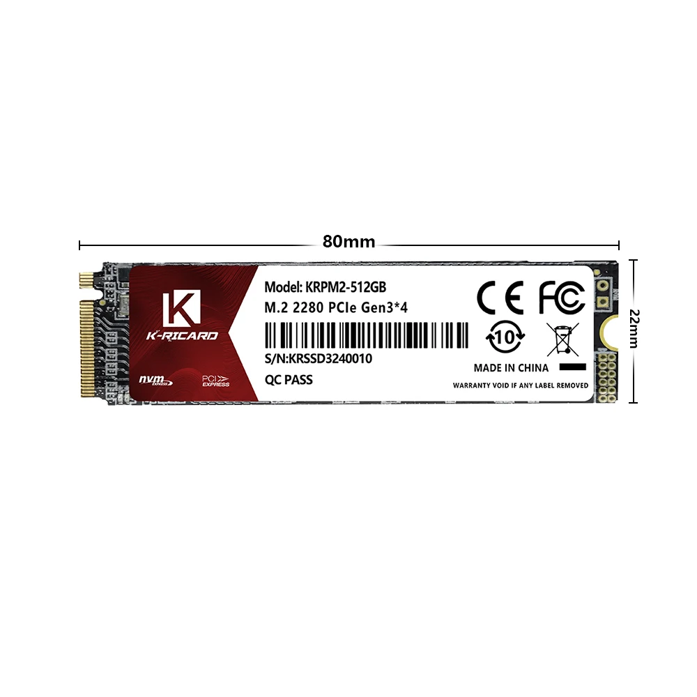 2024 Original Kingrich nvme m.2 ssd 256GB 512GB 1TB Internal Solid State Drives
