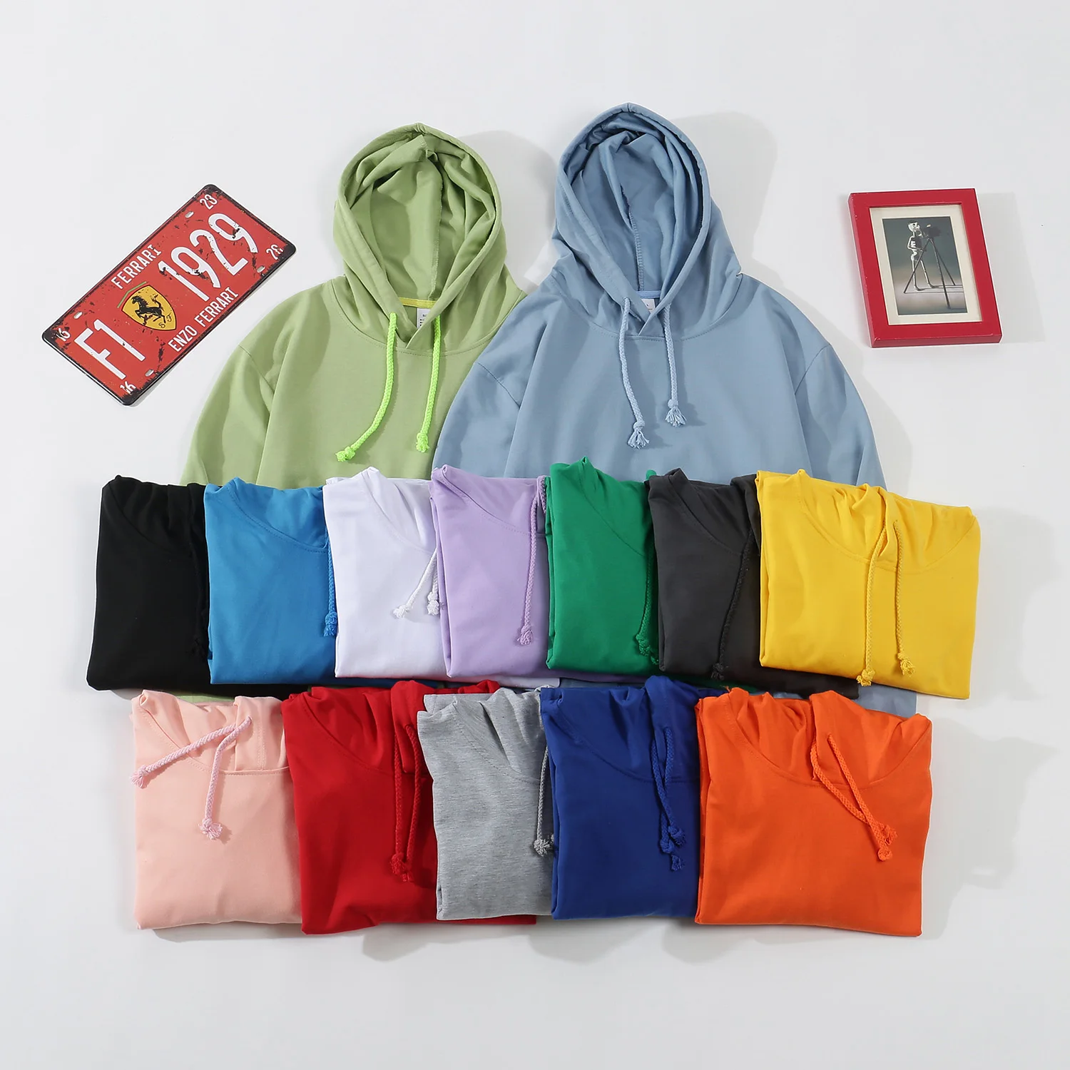 Chinese supplier custom logo hoodies sweatshirts fleece heavy hoodie