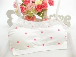 Bra for Kids Cotton Training Bra for Girls  Lace Floral Teens Underwear for Teenagers Girls Lingerie