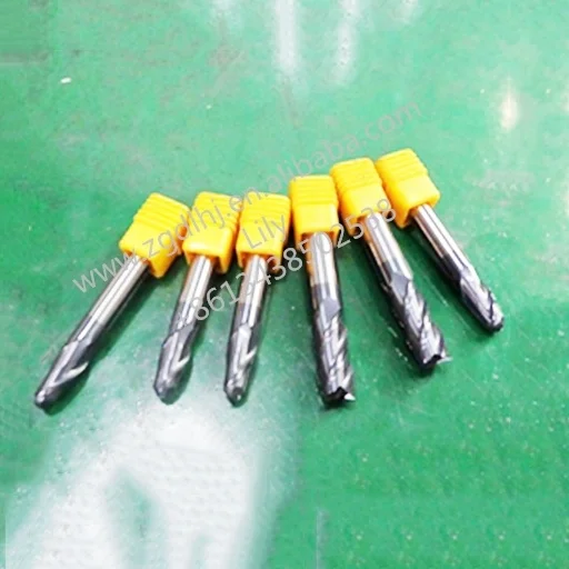 hot sale HRC 45 Carbide ball nose end mill woodworking tool two-flute tungsten carbide milling cutter