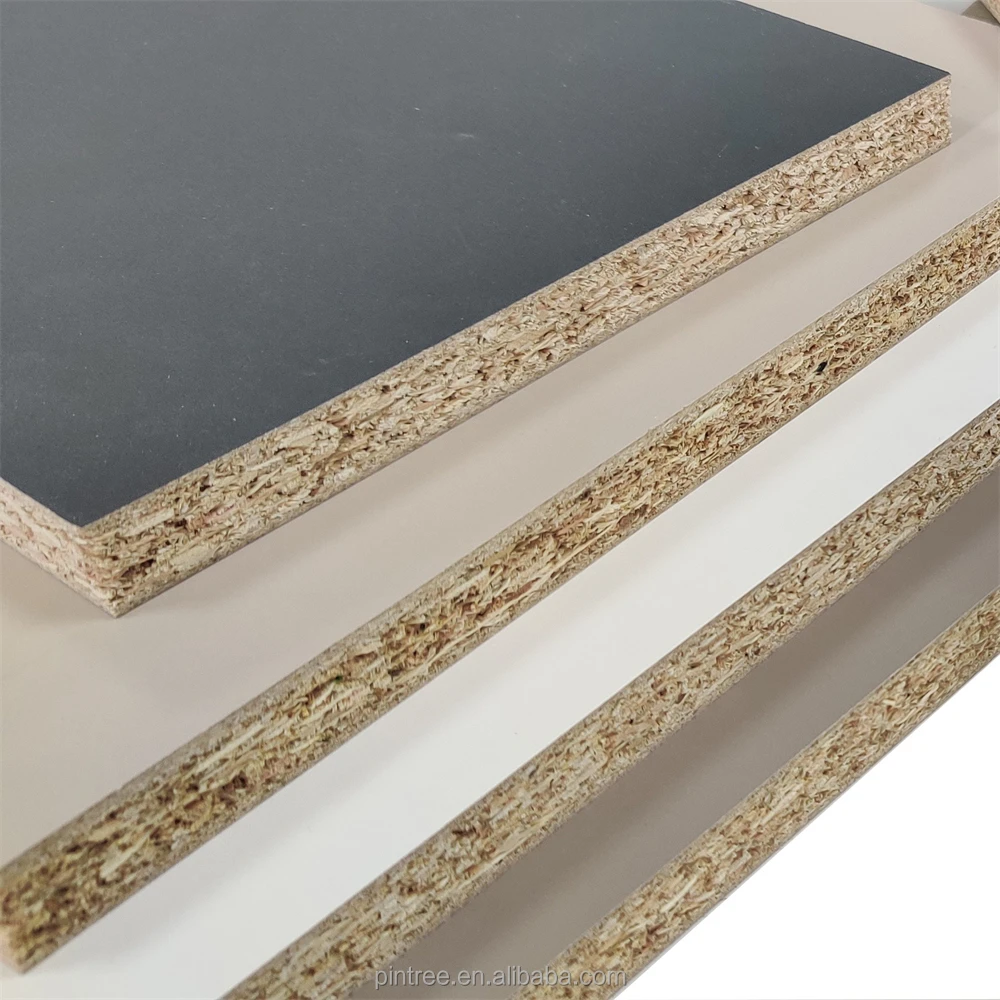 18mm particle board with melamine faced flakeboards 7*9 melamine chipboard sheet