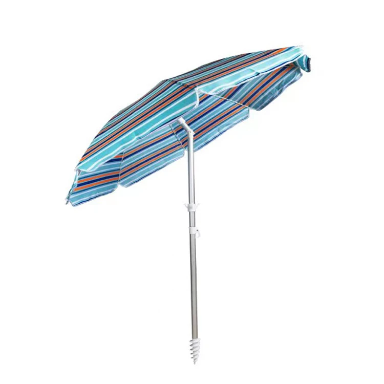 Factory Price Outdoor Parasol Sun Shade Fishing Adjustable Beach Umbrella