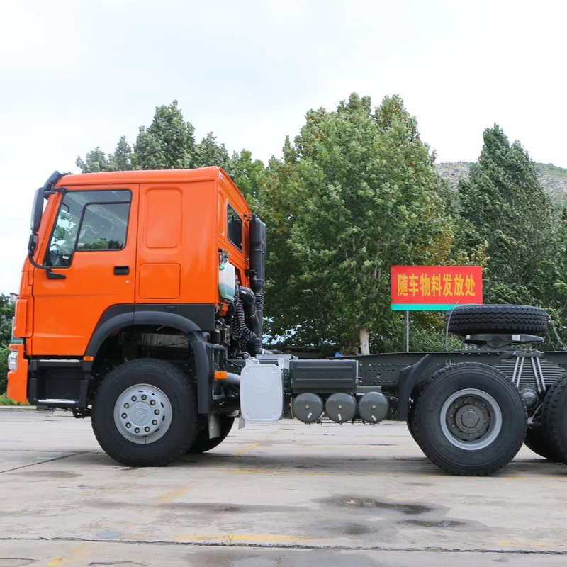 Подержанный трактор Howo головка грузовика оригинал 6x4 дальние перевозки тягачи с хорошим состоянием