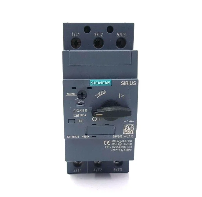 Siemens  3RV2031-4UA10 Circuit Breaker For Motor Protection 3RV1031-4FA10 Stock