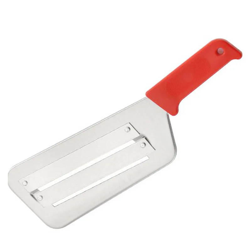 Hot Sale Stainless Steel Paring Knife Vegetable Cabbage Carrot Onion Cutter Slicer Double-Blade Vegetable Slice Knife
