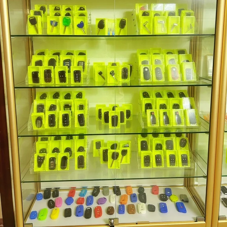 Good quality car transponder chip key shell case with id46 locked chip for c-hevrolet car key