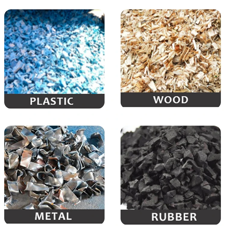 Wholesale High Quality Small Size Portable Metal Scrap Textile Shredder Machine