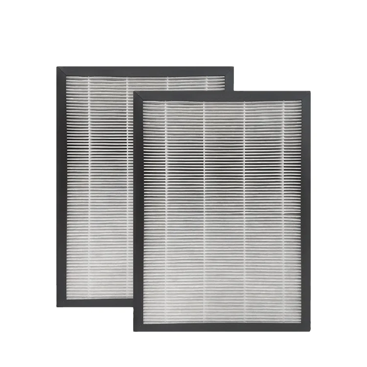 Factory Custom Cylindrical Square Air Cleaner Replacement Filter Household Air Purifier Hepa Filter
