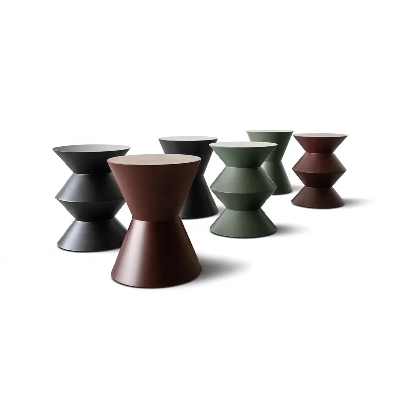 Современная мебель для гостиной, круглая обувь, скамейка, диван, оттоманка, обувь, Сезар, стулья, изготовленные из структурного полиуретана