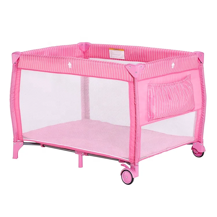 Mesh foldable portable infant corral para bebe travel child baby play yard playpen