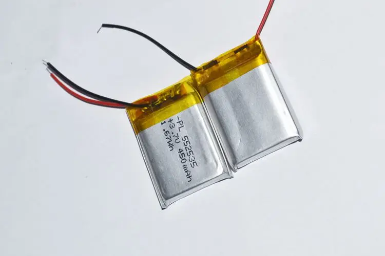 3.7v 430mah battery  LP552535 552535 3.7v 430mah lithium polymer battery
