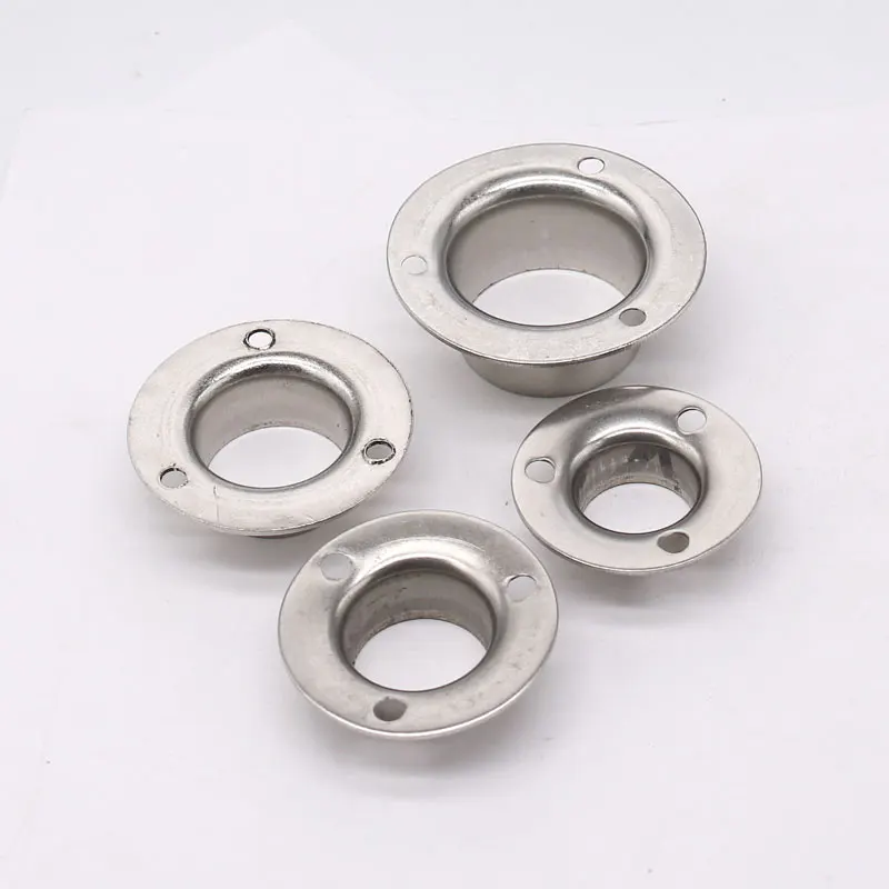 Convenient Wardrobe Hanger Clamp Wardrobe Pipe Flang Furniture Tube Holder Dwarf Flange 25 Pipe  Tube Support