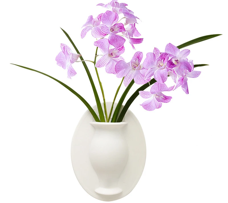 Самоклеящиеся съемные настенные подвесные горшки для цветов волшебная силиконовая ваза