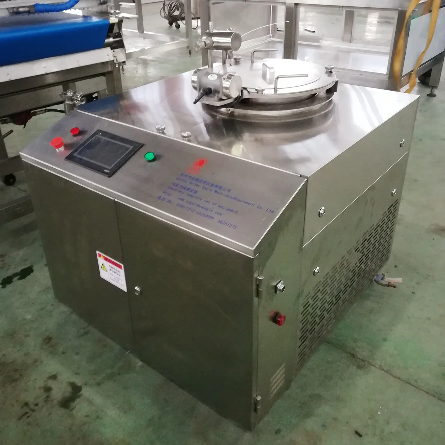 QLH Series Chocolate Decorating Machine/zigzags Machine Chocolate Making Machines Snack Food Factory Food & Beverage Factory 550