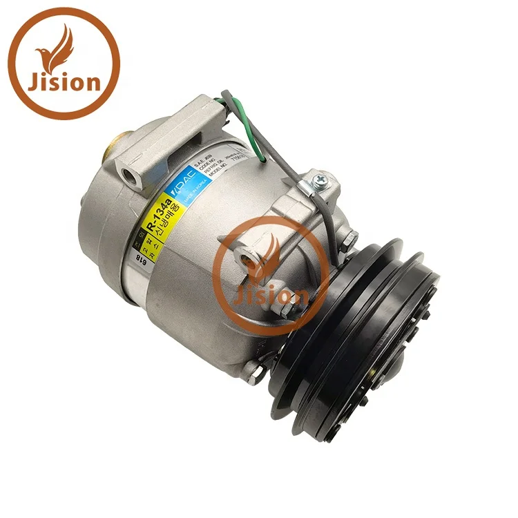 Excavator Parts R140lc-9 R210lc-9 Air conditioner AC compressor 11Q6-90040