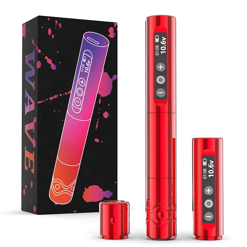 Professional  High Quality Adjustable Stroke Rotary Custom Pen Power Motor Lip Eyebrow Wireless PMU Machine Pen