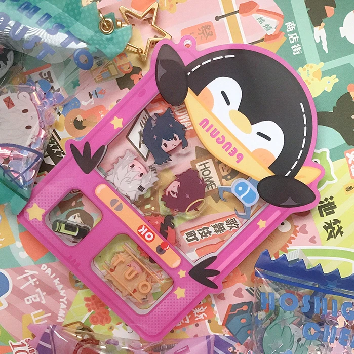 Нет минимального заказа лазерный ЧПУ Печатный Аниме Дизайн Акриловые Блестящие эпоксидные блестки пользовательский шейкер брелок с внутренним маленьким шейкер шармы