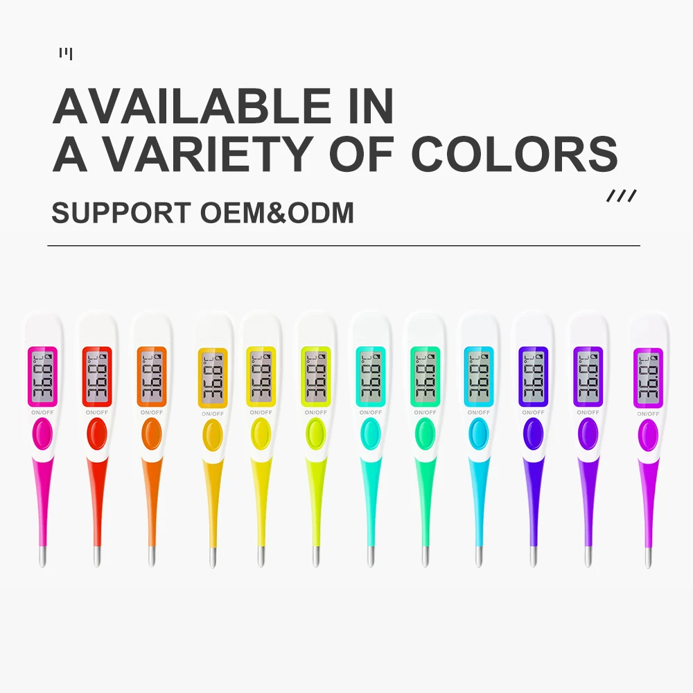 Waterproof medical devices digital thermometer oral