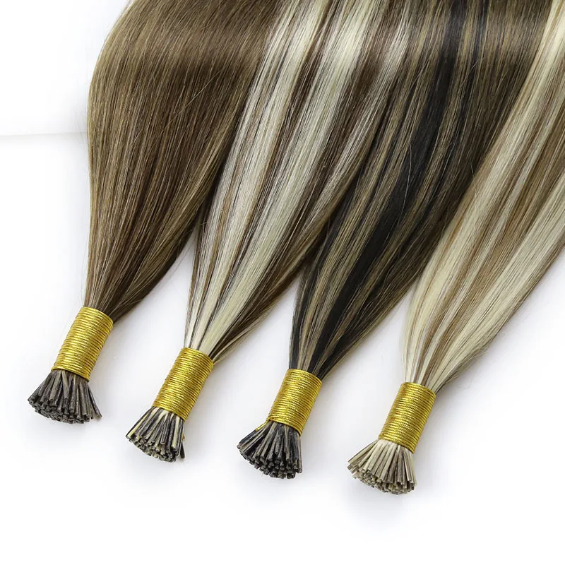 Wholesale Price Hair Extensions 100% Human Hair Keratin Pre Bonded I Tip Human Hair Extension