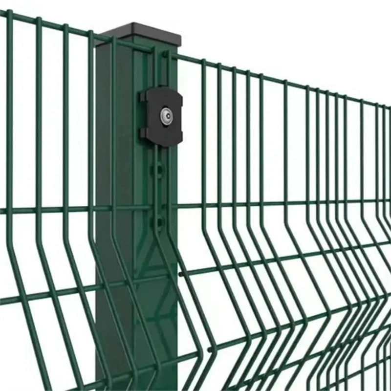 Pvc Coated 50x200mm High Quality 3d Bending Curved Welded Wire Mesh Farm Garden Fence Panel