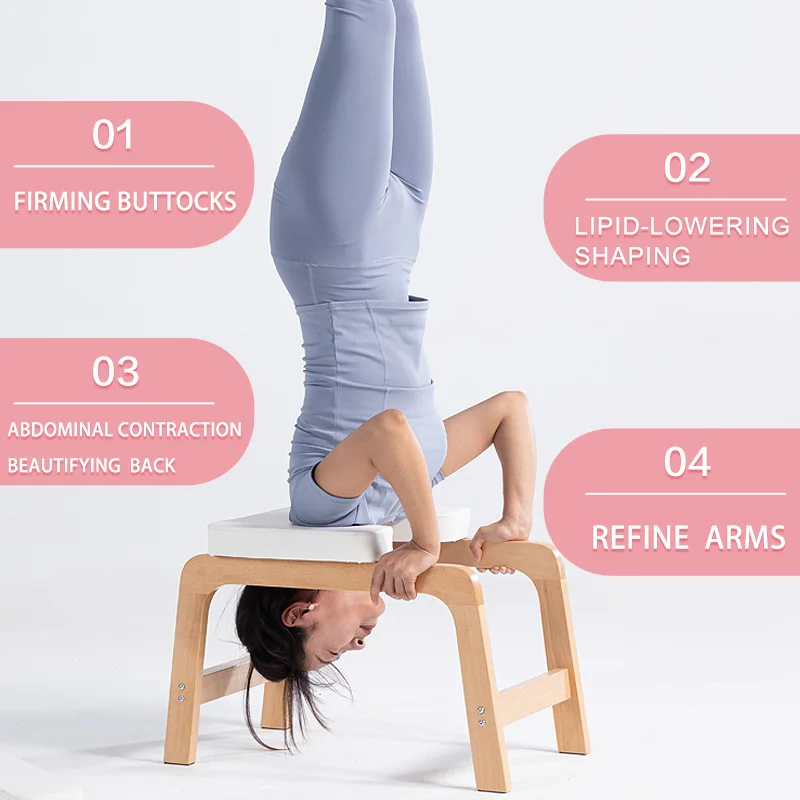 FER Products Buy Wooden Yoga inverted chair PVC Yoga inverted chair