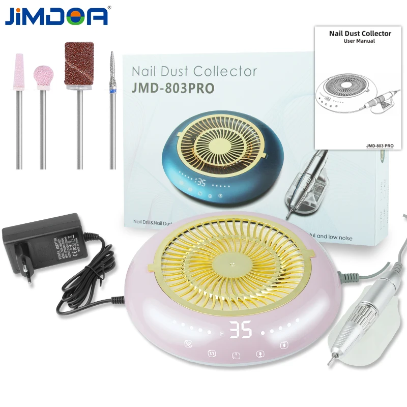 2021 Private Label Nail Dust Collector Vacuum Tech Table Nail Dust Collector With Drill Machine