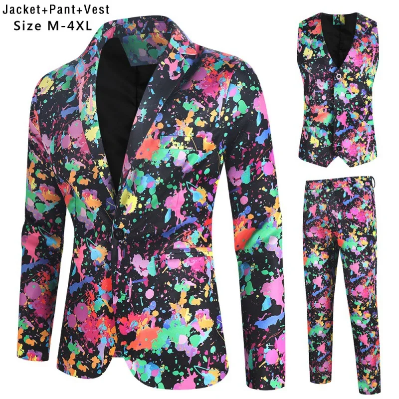 Костюм Мужской дизайнерский из трех предметов