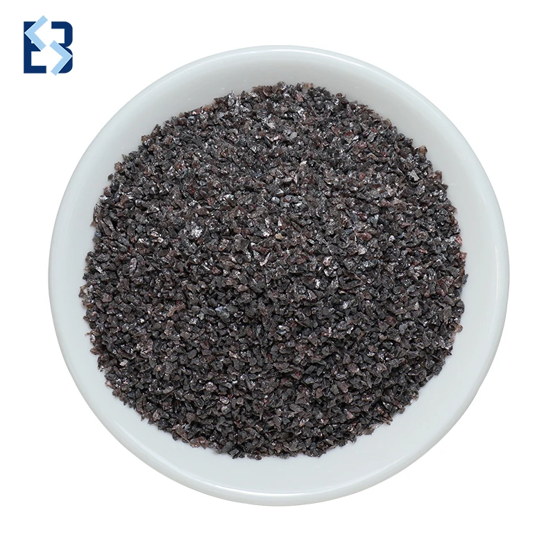 High Purity Al2O3 Brown Fused Alumina Factory Price For India BFA Brown Oxide Grits 16# 24#