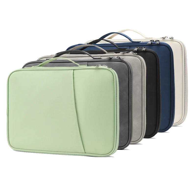 wholesale Custom Logo Luxury Waterproof Laptop Case Laptop Sleeve Bags Cover pad Bag With Handle for ipad