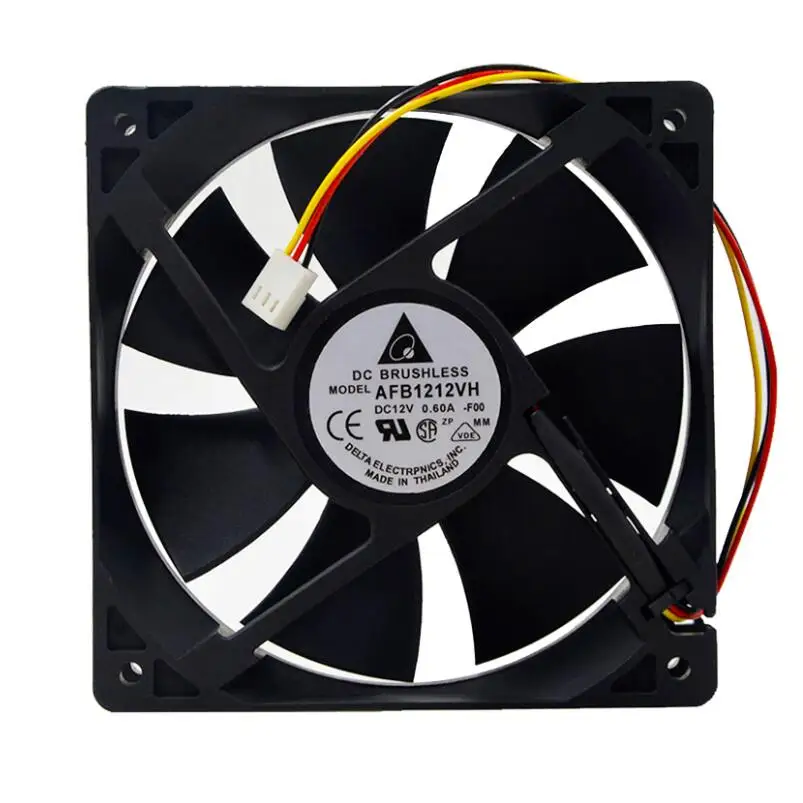 AFB1212VHE -F00 signal 120mm 12cm DC 12V 0.90A 3-pin server inverter axial blower cooler cooling fan