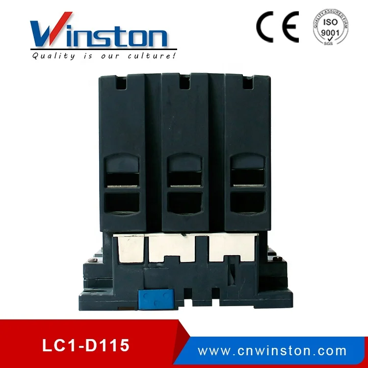 LC1-D115 Long-Life 690V AC3 AC4 3P CJX2 -D115 Contactor with Auxiliary Contactor Block