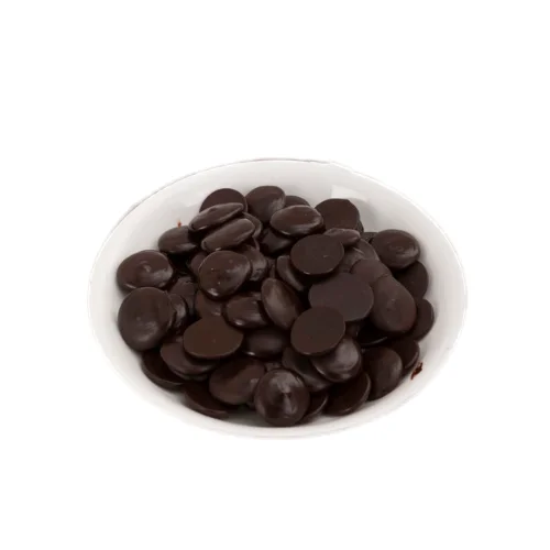 premium quality Pure dark chocolate coin HD-CDC85-BAKERY cocoa powder China manufacturer
